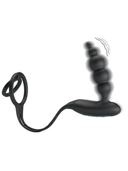 Pretty Love Bottom - Pennis Rings And Vibrating Plug