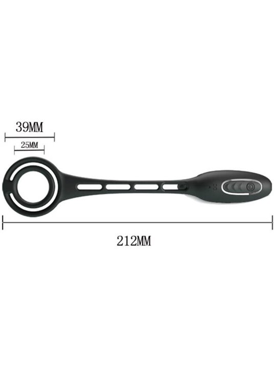 Pretty Love Bottom - Pennis Rings And Vibrating Plug