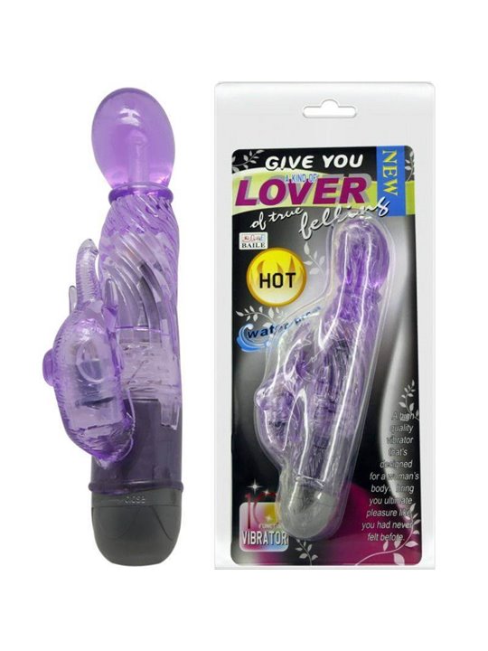 Baile Give You Lover - Vibratore Rabbit Viola in Silicone - 10 Velocità