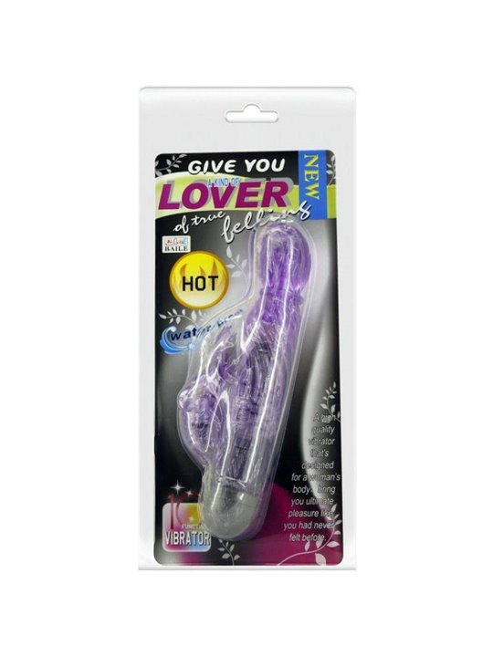 Baile Give You Lover - Vibratore Rabbit Viola in Silicone - 10 Velocità