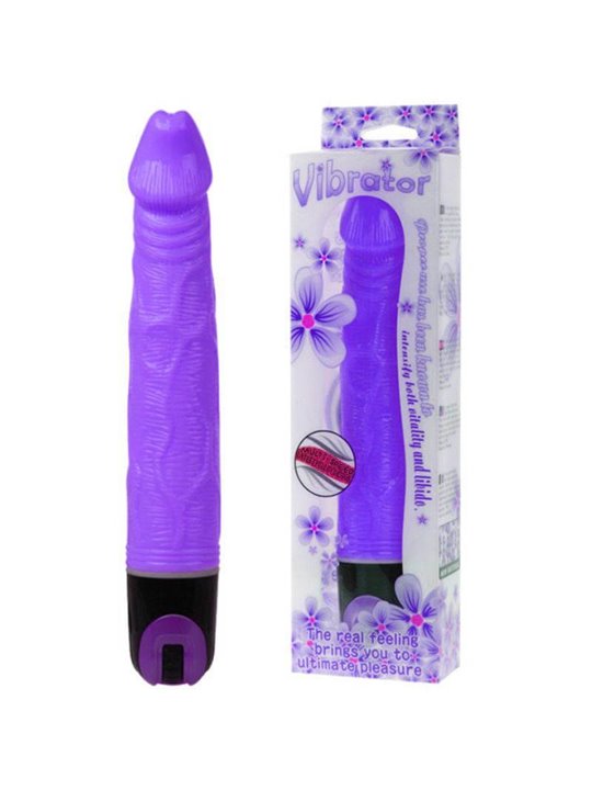 Baile Vibrator - Dildo Realistico Vibrante 21,5 CM Viola