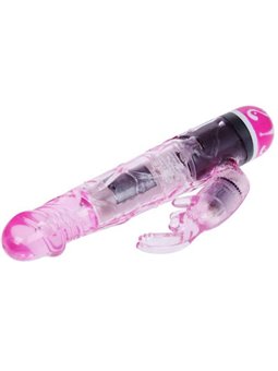 Baile Lovers - Vibratore Rabbit in Morbido Silicone 10 Velocità Rosa