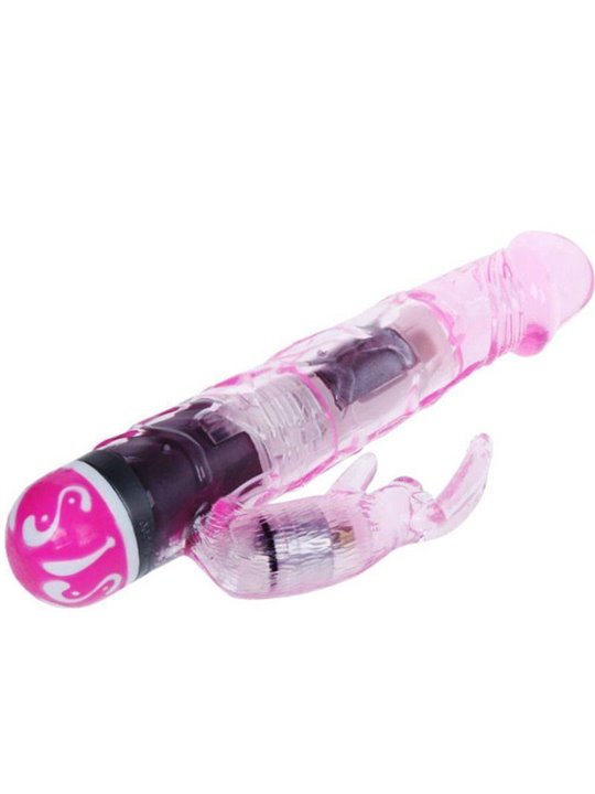 Baile Lovers - Vibratore Rabbit in Morbido Silicone 10 Velocità Rosa
