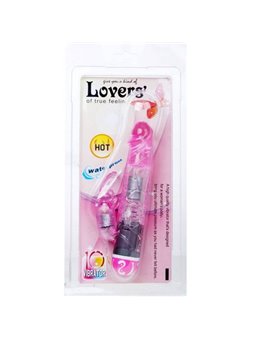 Baile Lovers - Vibratore Rabbit in Morbido Silicone 10 Velocità Rosa