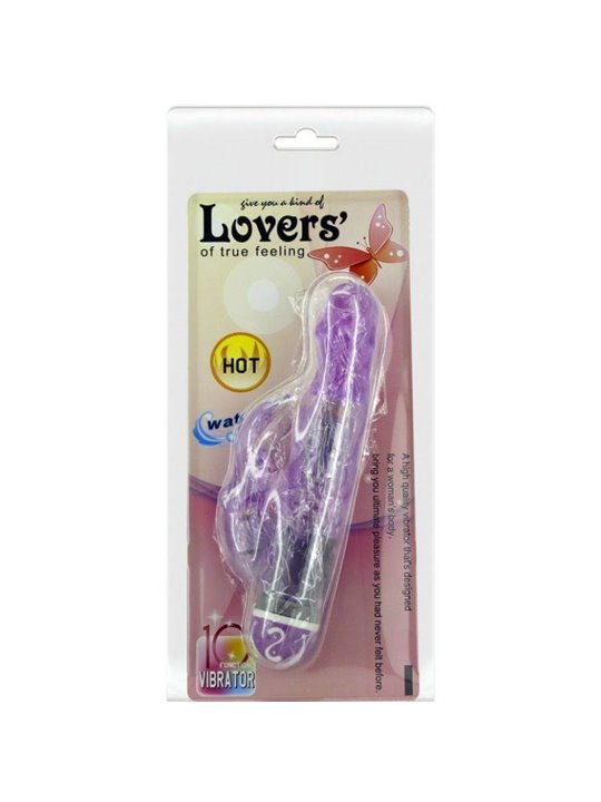 Baile Lovers - Vibratore Rabbit in Morbido Silicone 10 Velocità Viola