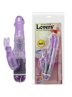 Baile Lovers - Vibratore Rabbit in Morbido Silicone 10 Velocità Viola