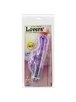 Baile Lovers - Vibratore Rabbit con Glande Arrotondato 10 Velocità Viola