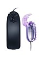 Baile Super Vibrator - Ovetto Vibrante in Silicone con Stimolatore Clitorideo