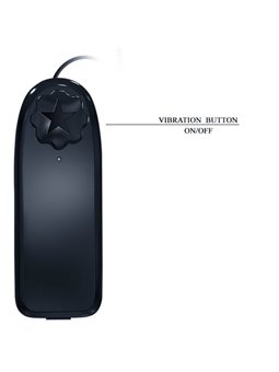Baile Super Vibrator - Ovetto Vibrante in Silicone con Stimolatore Clitorideo