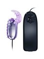 Baile Super Vibrator - Ovetto Vibrante in Silicone con Stimolatore Clitorideo