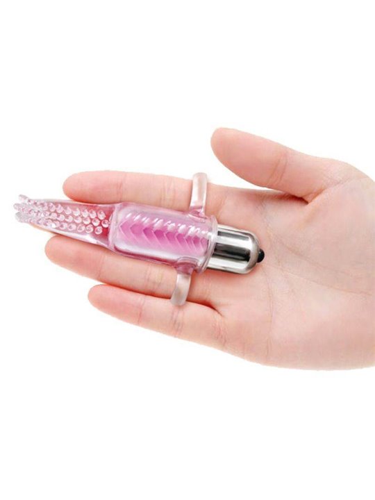 Baile Vibro Finger - Vibratore Stimolatore Vaginale da Dito in Silicone Rosa