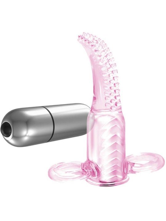 Baile Vibro Finger - Vibratore Stimolatore Vaginale da Dito in Silicone Rosa