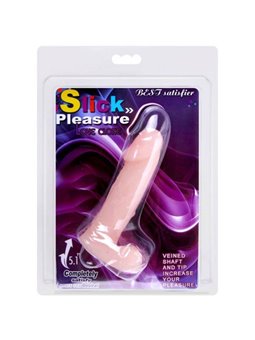 Baile Slick Pleasure - Mini Pene Realistico con Ventosa e Testicoli 11 CM