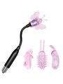 Baile Wizard Magic Wand - Stimolatore Clitorideo con 4 Testine Intercambiabili