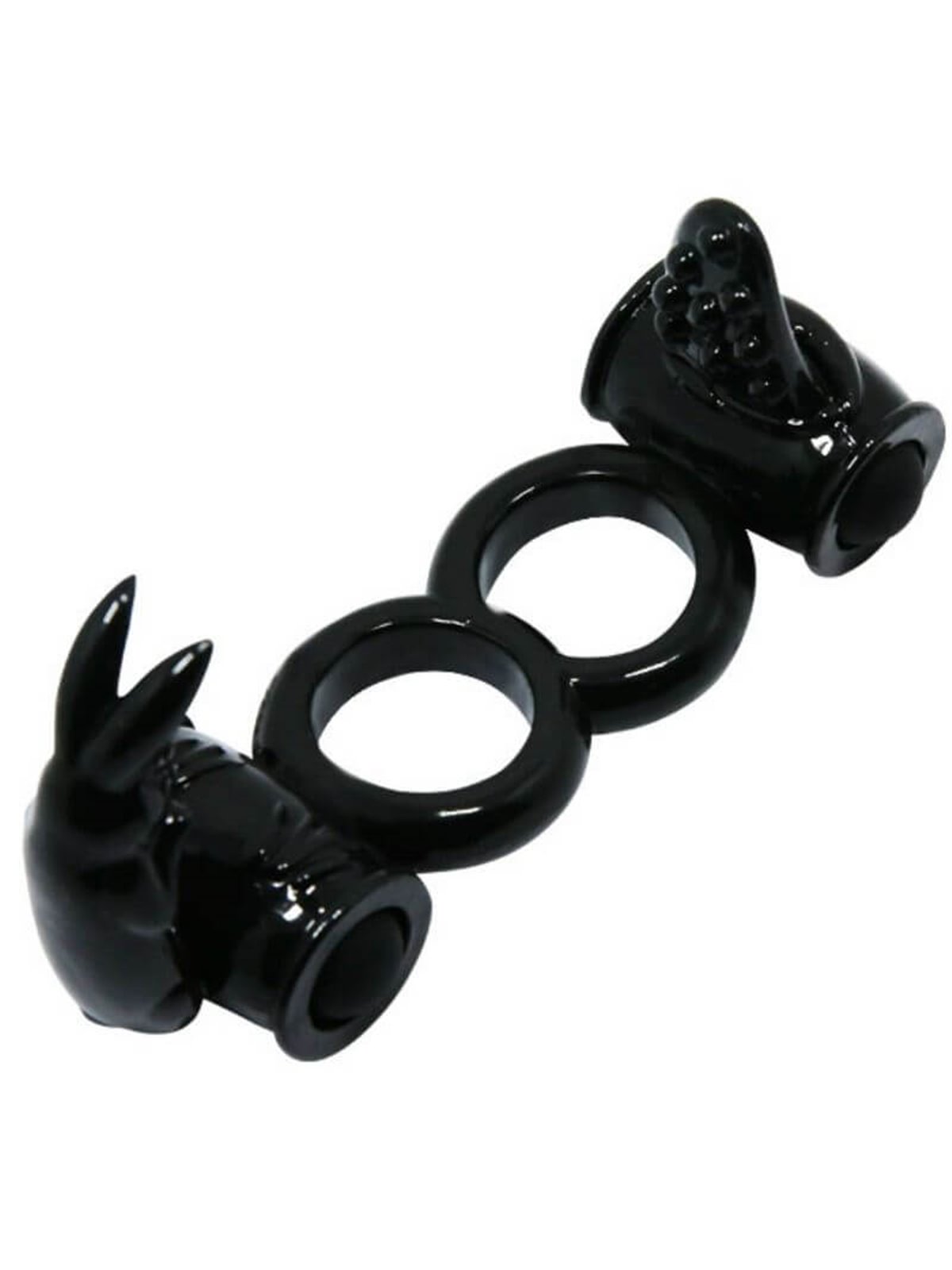 Baile Sweet Ring - Anello Fallico Doppio con Doppio Stimolatore Clitoride