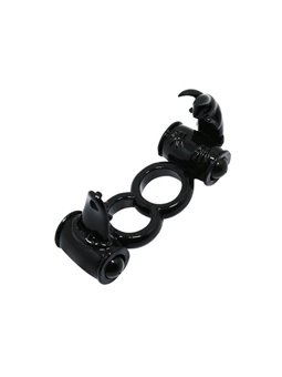 Baile - Sweet Ring Double Ring with Double Rabbit