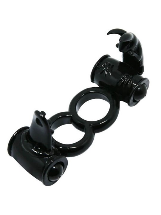 Baile - Sweet Ring Double Ring with Double Rabbit