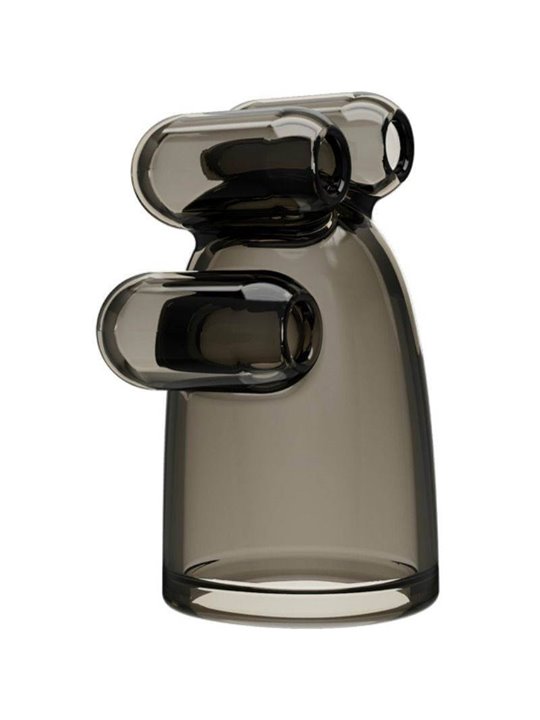 Baile Vibrating Crystal Cap II - Guaina Fallica in Cristallo con Vibrazione