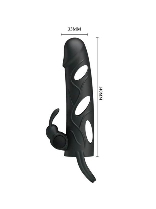 Pretty Love - Silicone Cover with Vibration 14 CM 2.0