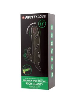 Pretty Love - Silicone Cover with Vibration 14 CM 2.0