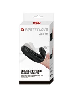 Pretty Love Abbott Stimulating Double Finger Black