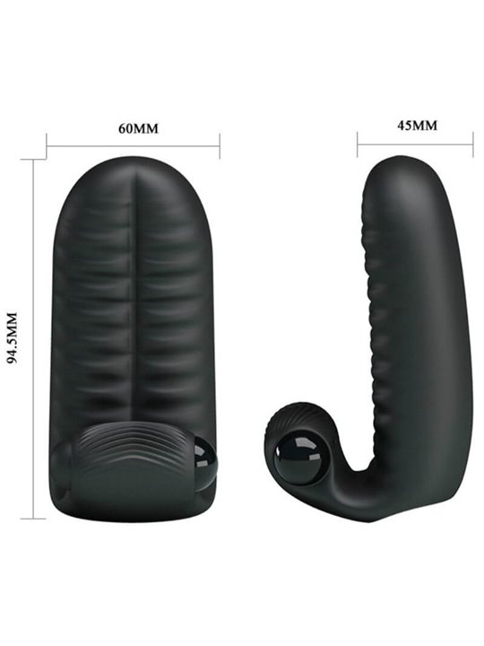 Pretty Love Abbott Stimulating Double Finger Black