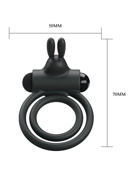 Pretty Love Osmond Silicone Vibrating Ring