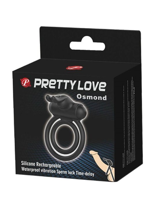 Pretty Love Osmond Silicone Vibrating Ring