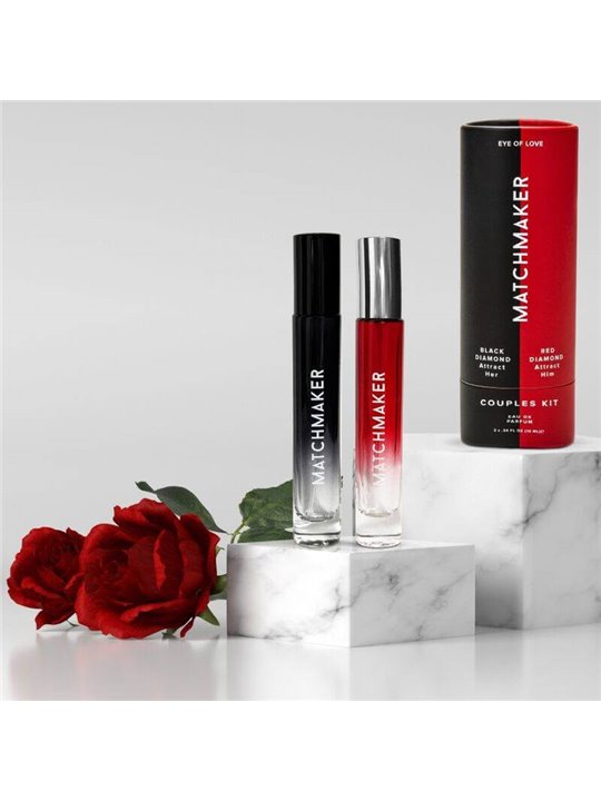 Eye Of Love - Matchmaker Pheromone 2Pc Set Couples Kit Attract Her & Him 20 ML