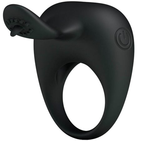 Pretty Love - Vibrating Ring with Tongue