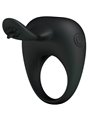 Pretty Love Vibrating Silicone Ring With Tongue