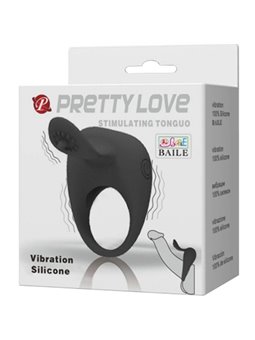 Pretty Love - Vibrating Ring with Tongue
