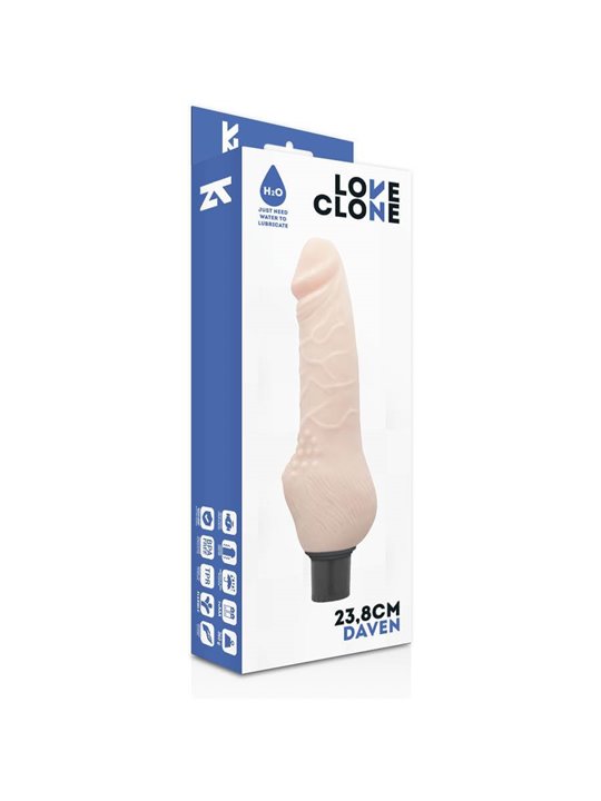 Loveclone Daven Self Lubrication Dong Flesh 23.8 CM