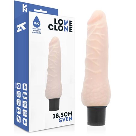 Loveclone - Sven Self Lubrication Vibrator 18.5CM