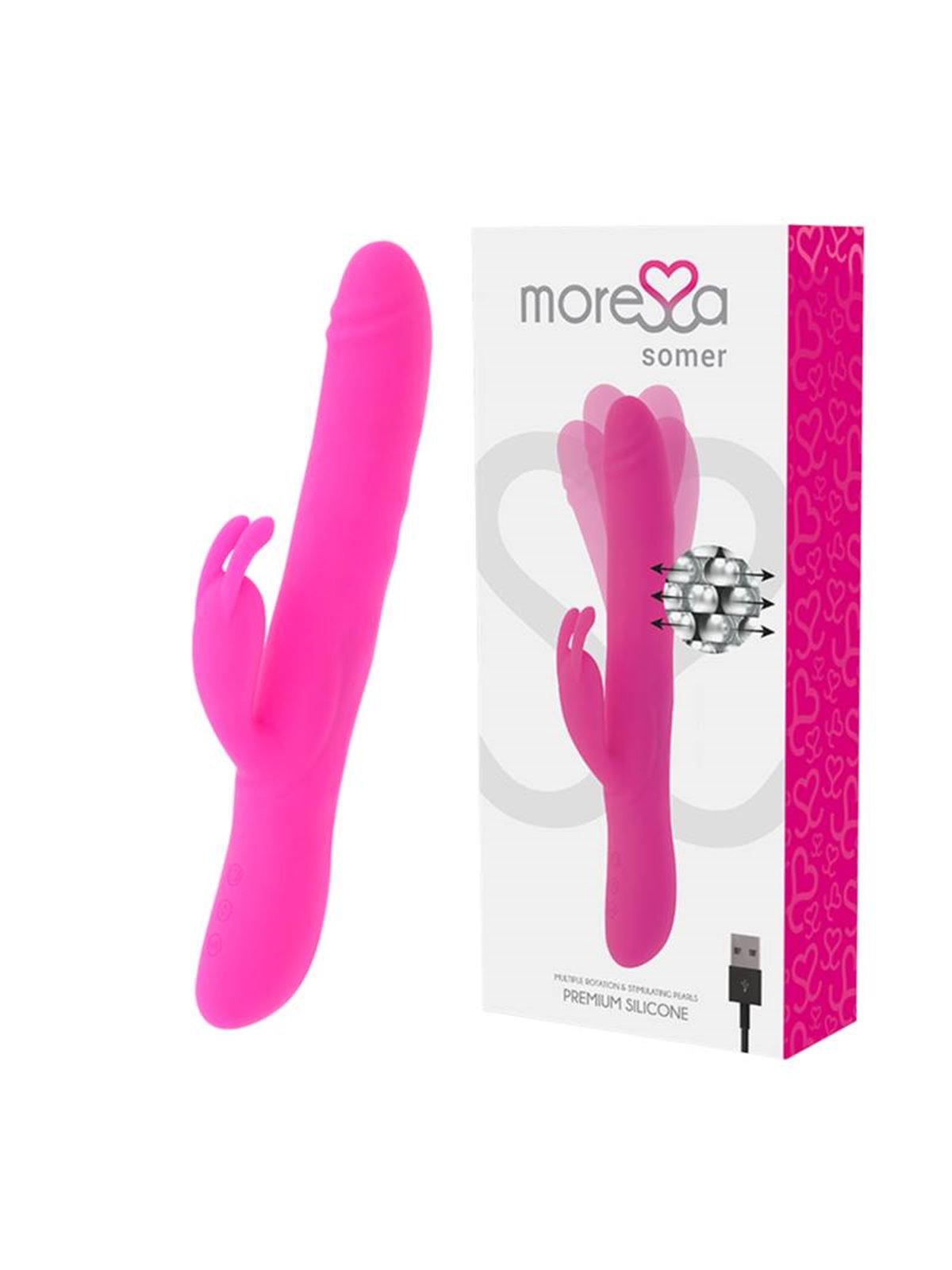 Moressa - Somer Premium Vibrator with Multiple Rotation