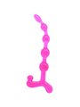Baile Bendy Twist - Perline Anali in Silicone Rosa - 22,5 CM