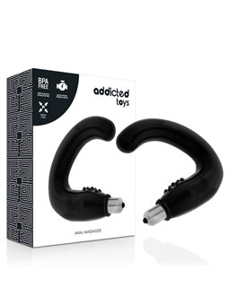 Addicted Toys - Massaggiatore Anale Nero