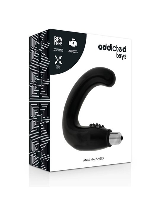 Addicted Toys - Massaggiatore Anale Nero