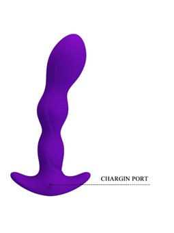 Pretty Love Anal Massager 12 Functions Vibration Purple