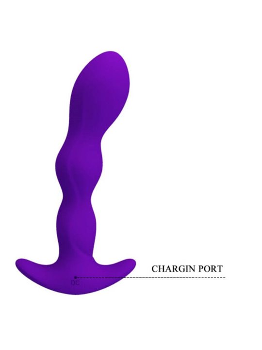 Pretty Love Anal Massager 12 Functions Vibration Purple
