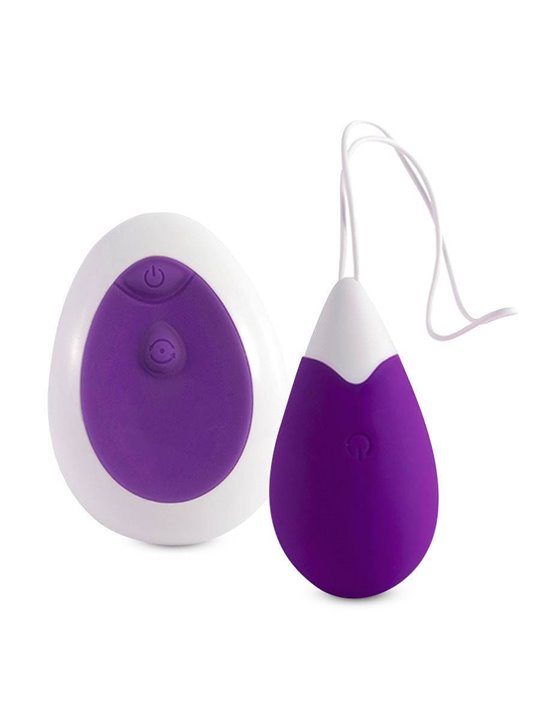 Intense Jan Vibrating Egg Remote Deep Purple