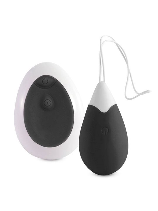 Intense Jan Vibrating Egg Remote Deep Black