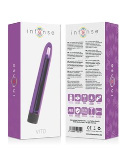 Intense Vito - Vibratore Bullet Viola 17 Cm