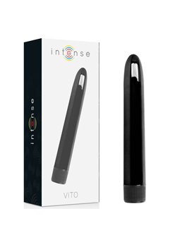 Intense Vito - Vibratore Bullet Nero 17 Cm