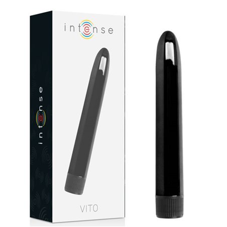 Intense Vito - Vibratore Bullet Nero 17 Cm