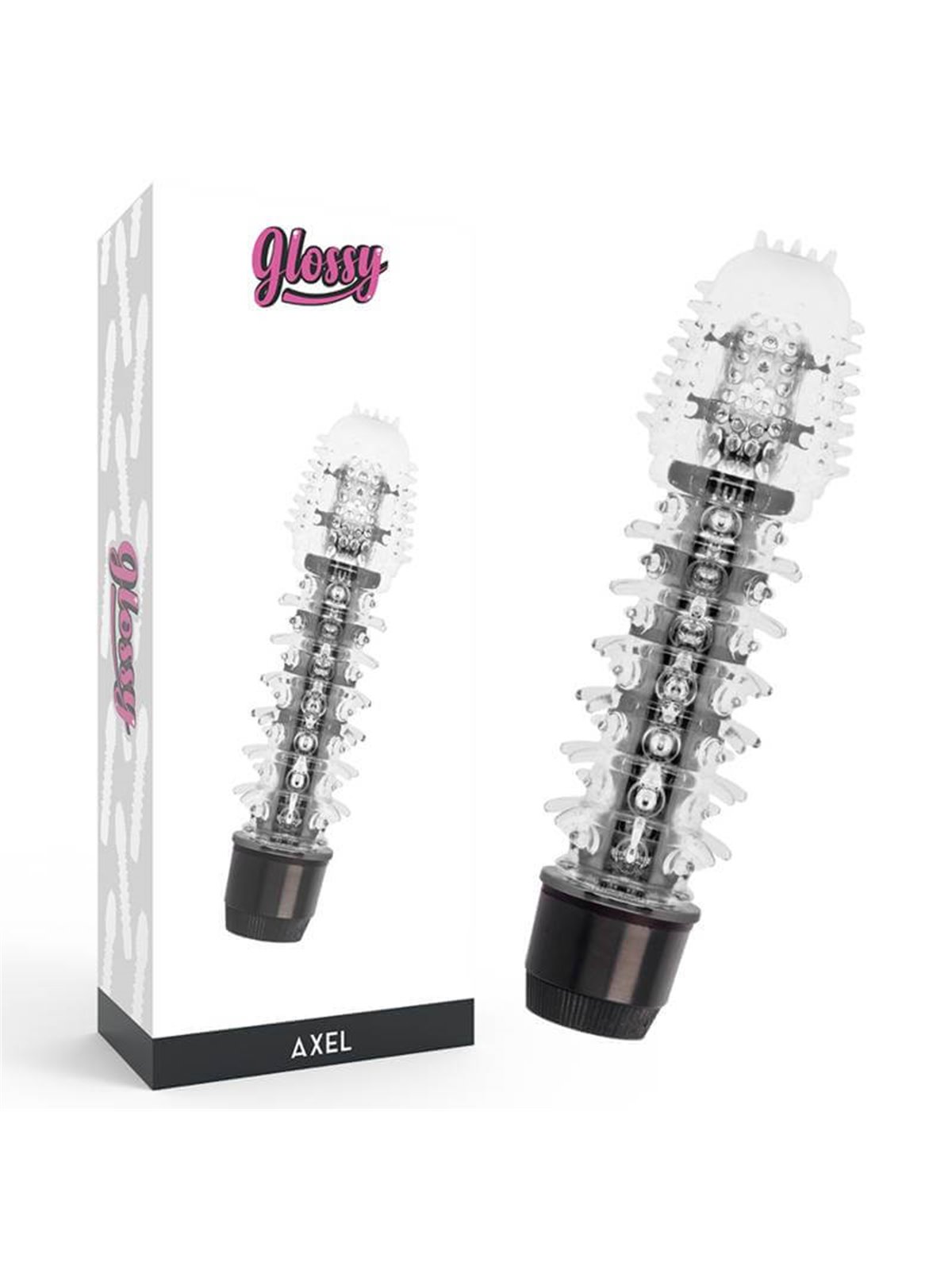 Glossy - Axel Black Vibrator