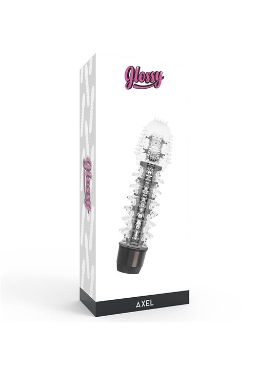 Glossy - Axel Black Vibrator