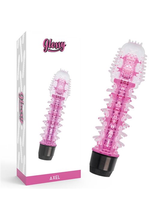 Glossy - Axel Vibrator Pink