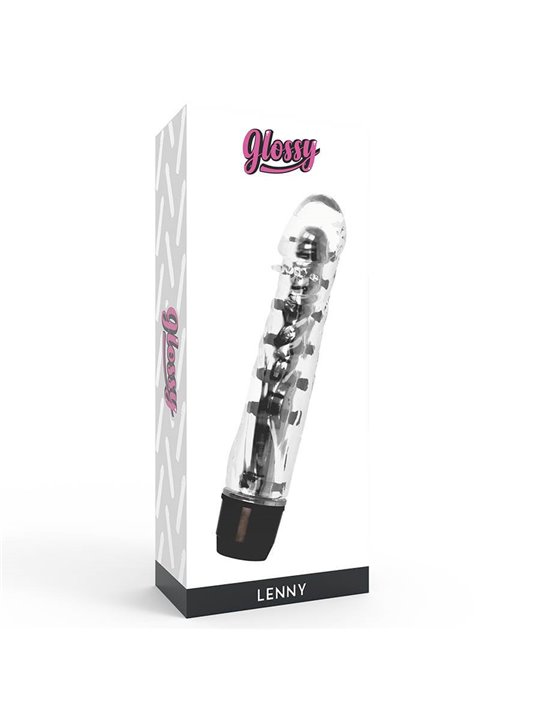 Glossy - Lenny Vibrator Black