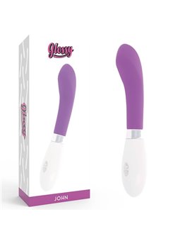 Glossy - John Vibrator Purple